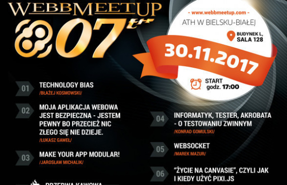 Weź udzial w kolejnej edycji WeBB MeetUp