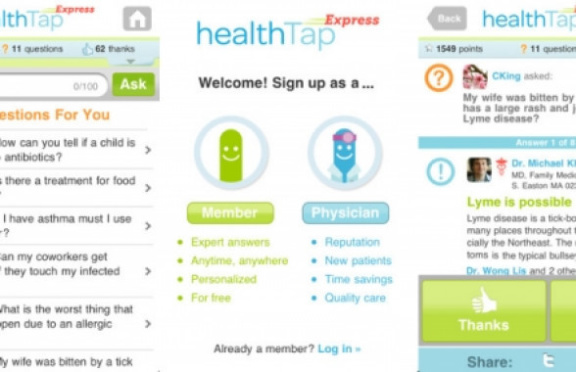 HealthTap – o rozwiązanie pytaj lekarza