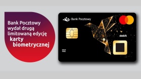 Bank Pocztowy uruchomił II edycję sprzedaży limitowanej karty biometrycznej dla klientów indywidualnych