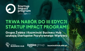 Grupa Żabka i Kozminski Business Hub szukają Startupów Pozytywnego Wpływu. Dołącz do Startup Impact Program!