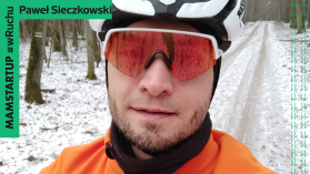 Klienta poznałem na szosowej ustawce – Paweł Sieczkowski (Frontline Biosciences) opowiada o kolarstwie #wRuchu