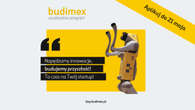 Trwa nabór do Budimex Acceleration Program. Miliardy złotych na inwestycje w branży budowlanej szansą dla startupów!