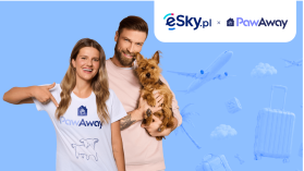 Wakacje i dla ludzi, i dla zwierząt: PawAway wspólnie z eSky zadba o czworonogi podczas urlopu opiekunów