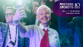 Dekada rozmów o przyszłości. W Warszawie odbędzie się 10. edycja Masters & Robots
