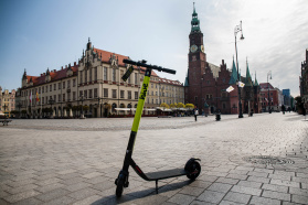 e-hulajnogi od hive są już we Wrocławiu
