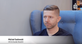 Michał Sadowski z Brand24 dla Mam Startup – ruszamy z serią inspirujących wywiadów przeprowadzonych podczas Infoshare 2019