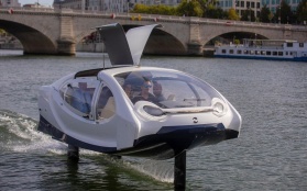 Francuzi testują latające taksówki. Unoszą się nad wodą