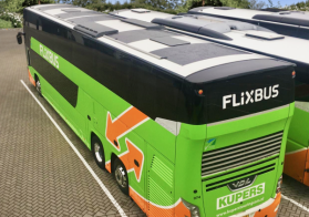 FlixBus testuje autobus dalekobieżny zasilany energią słoneczną