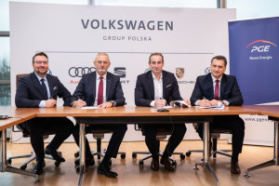 PGE Nowa Energia i Grupa Volkswagen zainstaluje do 300 nowych punktów ładowania aut elektrycznych