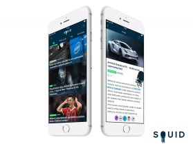 SQUID będzie dostarczał usługi newsowe dostępne w smartfonach marki Huawei