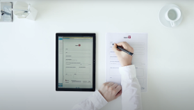 Pracownicy szpitala MSWiA korzystają z cyfrowych długopisów IC Solutions