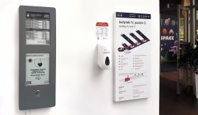 W Pomorskim Parku Naukowo-Technologicznym zamontowano tablicę informacyjną z e-papieru