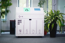 W kilka lat od pomysłu garażowego do lidera urządzeń do sortowania odpadów na świecie – Wojtek Łyszczak (Bin-e Smart Waste Bin)
