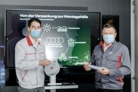 Upcykling: Audi daje opakowaniom drugie życie