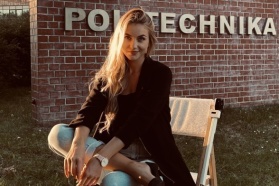 Polska studentka zaprojektowała samodezynfekujące się krzesło. Otworzy startup?