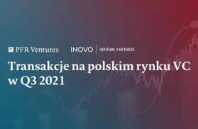 Wartość inwestycji venture capital w Polsce w trzecim kwartale 2021 roku wyniosła prawie 600 mln PLN
