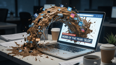 Słowo roku, które stworzyliśmy my wszyscy. Merriam-Webster wybiera "slop" jako najważniejszy termin 2025