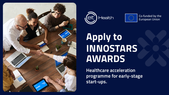 Rozwijasz startup i szukasz możliwości finansowania? Zgłoś się do programu akceleracyjnego EIT Health InnoStars Awards