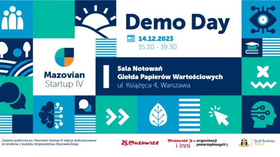 Demo Day Mazovian Startup IV – już 14 grudnia poznamy finalistów programu, którzy walczą o nagrody w wysokości 75 000 zł!