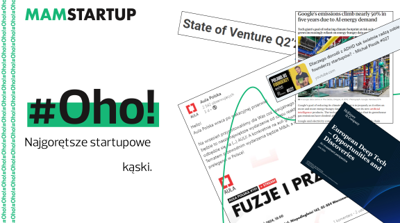 #Oho! Neuroróżnorodność foundera, startupy AI z 30% funduszy VC, sezonowość w inwestycjach