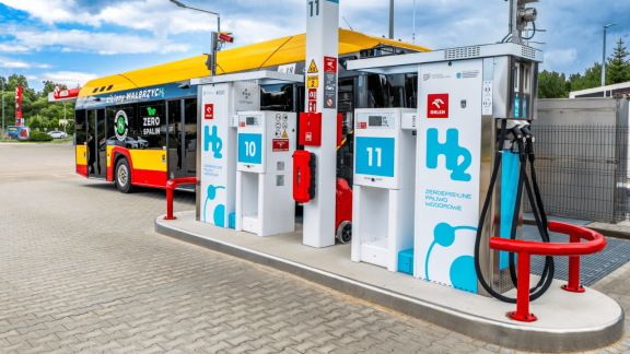 Wodór dla Wałbrzycha. Nowa stacja Orlenu zasili miejskie autobusy