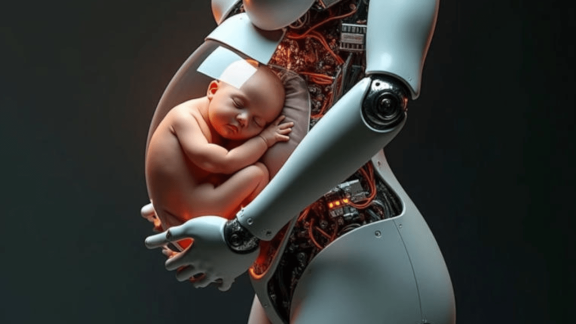 Chińskie roboty z macicami: czy na naszych oczach rodzi się coś nowego?