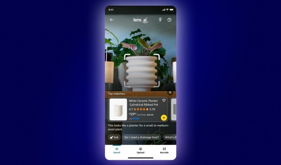 Amazon wprowadza Lens Live – natychmiastowe skanowanie i rekomendacje AI w czasie rzeczywistym