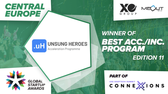 Od pomysłu do uznania. Unsung Heroes najlepszym akceleratorem wg Global Startup Awards 2025