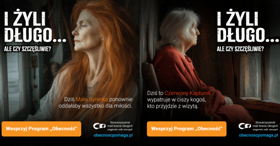 Dawno, dawno temu… i z pomocą AI. Bajkowa kampania o samotności seniorów