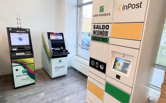 Paczkomaty InPost pojawią się w Centrach Klienta banku BNP Paribas