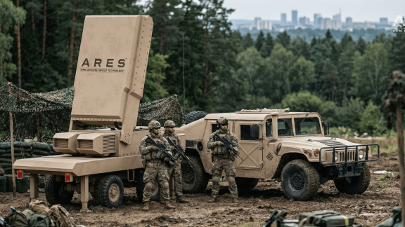 Mikrofale zamiast pocisków. Polski startup rozwija pierwszą w Europie platformę obrony wielodomenowej