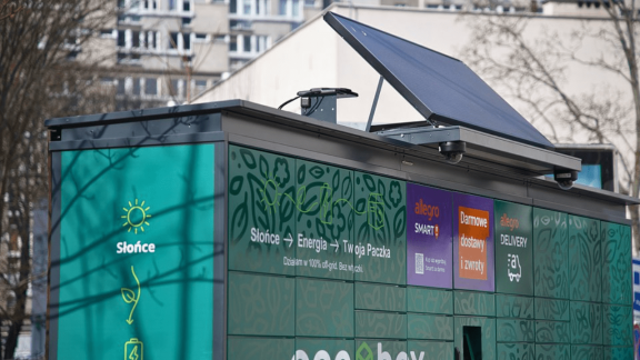 Ekologiczny przełom w Allegro Delivery. Off-gridowe automaty staną tam, gdzie brakowało mocy