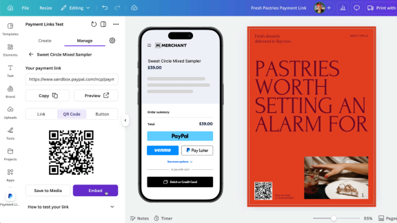 Zaprojektuj, udostępnij, zarób. Nowa era monetyzacji dzięki współpracy PayPal i Canva