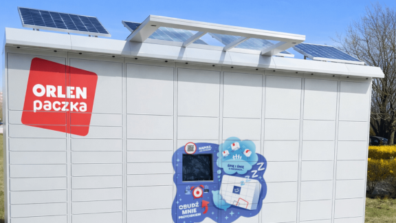 Automaty ORLEN Paczki zasilane energią słoneczną