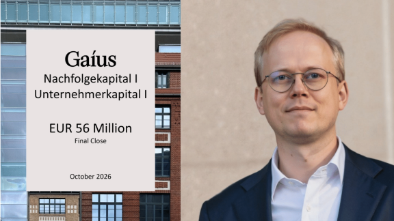 Debiutancki fundusz Gaius Capital zamknięty na poziomie 50 mln euro