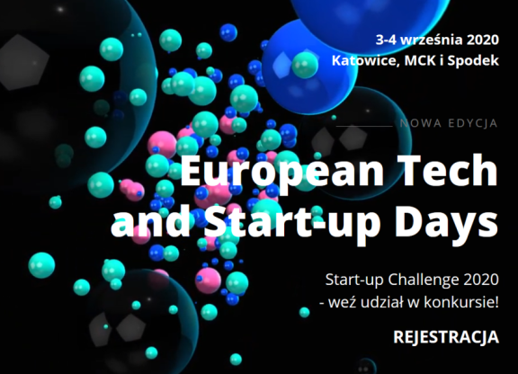 Piąta edycja European Tech and Start-up Days odbędzie się we wrześniu
