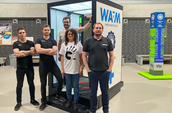 Startup WAAM i naukowcy z Politechniki Śląskiej stworzyli bramę odkażającą dla personelu medycznego