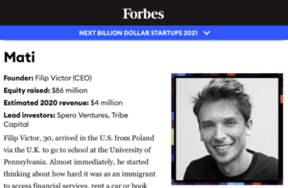 Startup syna Joanny Przetakiewicz wytypowany przez amerykański Forbes na przyszłego unicorna