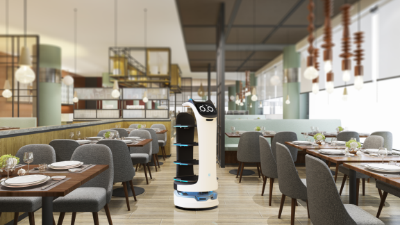 PUDU Roboty wjechały do polskich restauracji. Podają posiłki i bawią gości