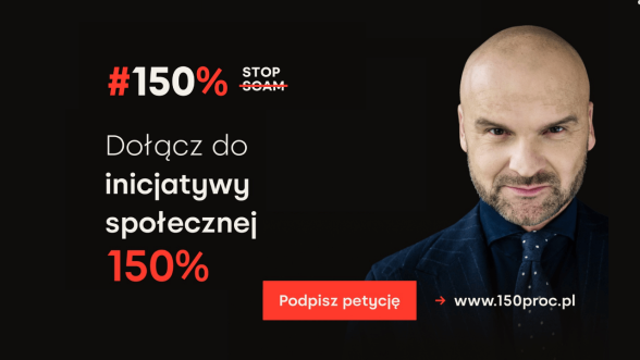 Scam nie może się opłacać  Rafał Brzoska rusza z inicjatywą „150%”