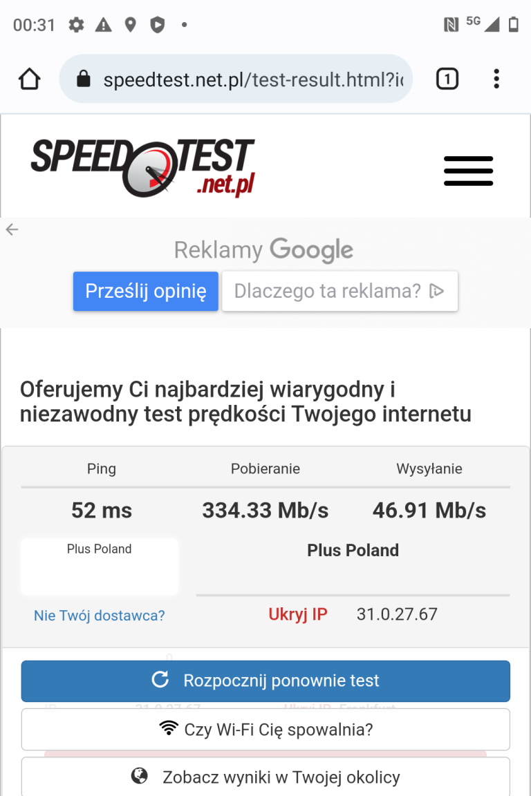 Speed Test Plus 5G
