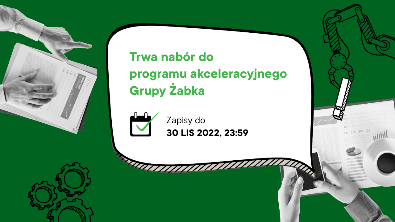 Grupa Żabka szuka startupów z obszaru foodtech. O Tobie mowa? Zgłoś się do 30 listopada