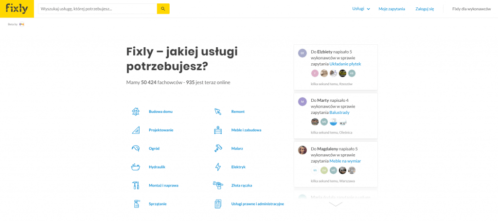 Fixly – polski startup, który znajdzie dla Ciebie fachowca