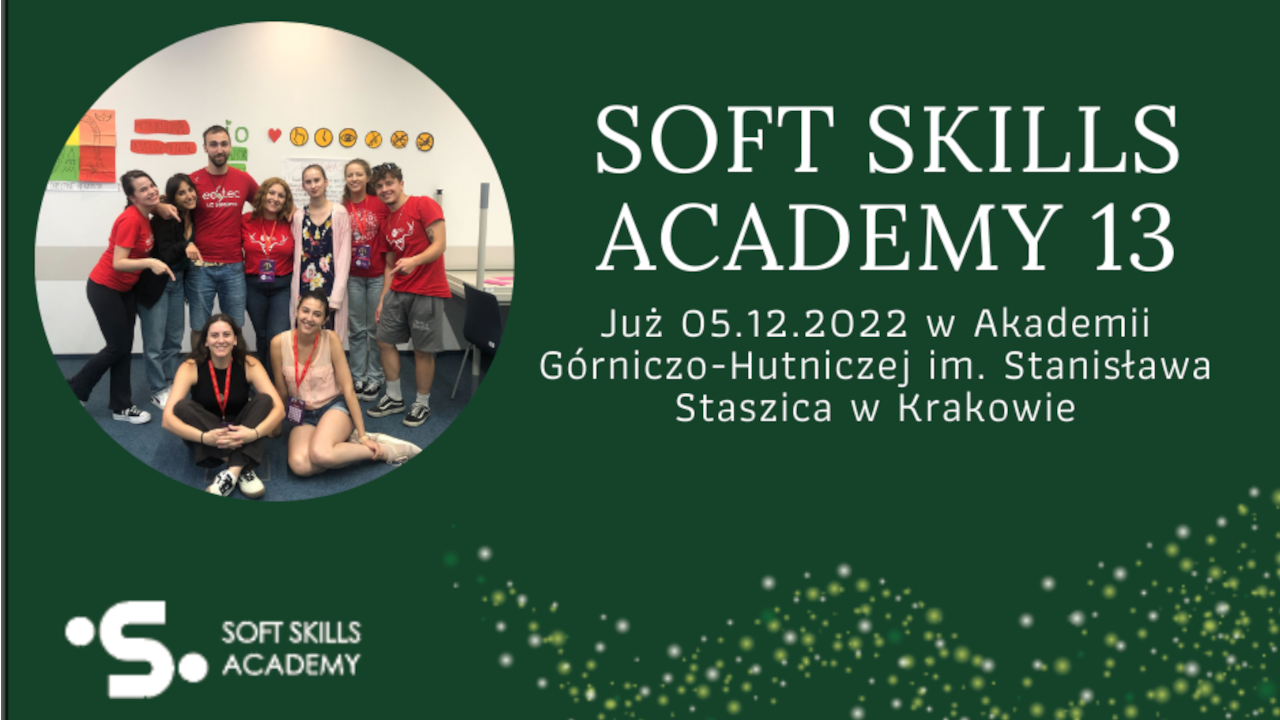 Zbliża się 13. odsłona Soft Skills Academy