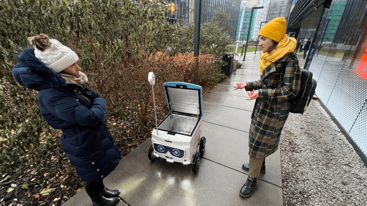 Delivery Couple pozyskał 1,4 mln zł na produkuję robotów do dostarczania jedzenia