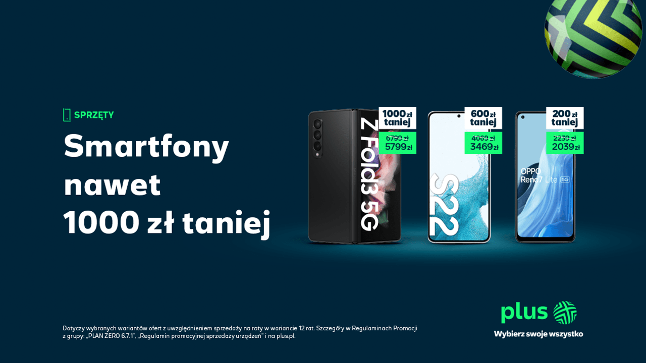 Ruszyły wyprzedaże w Plusie! Te urządzenia z promocyjnej oferty powinny zainteresować przedsiębiorców