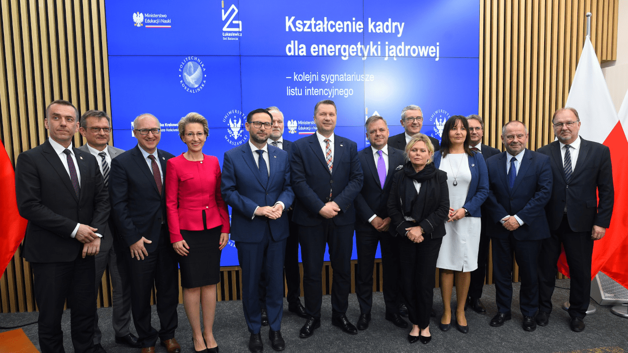 PKN ORLEN i Sieć Badawcza Łukasiewicz uruchomią Europejskie Centrum Kształcenia Kadr dla Energetyki Jądrowej