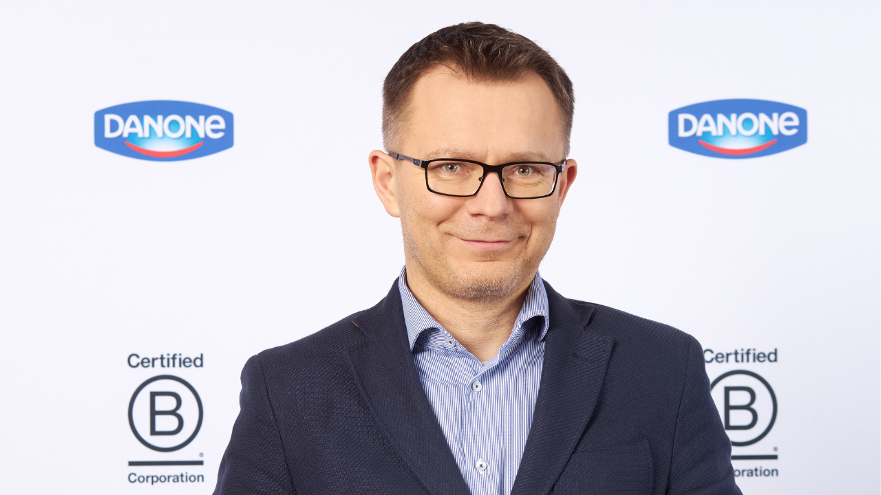 Wszystkie marki grupy spółek DANONE z certyfikatem ruchu B Corp do 2025 r.