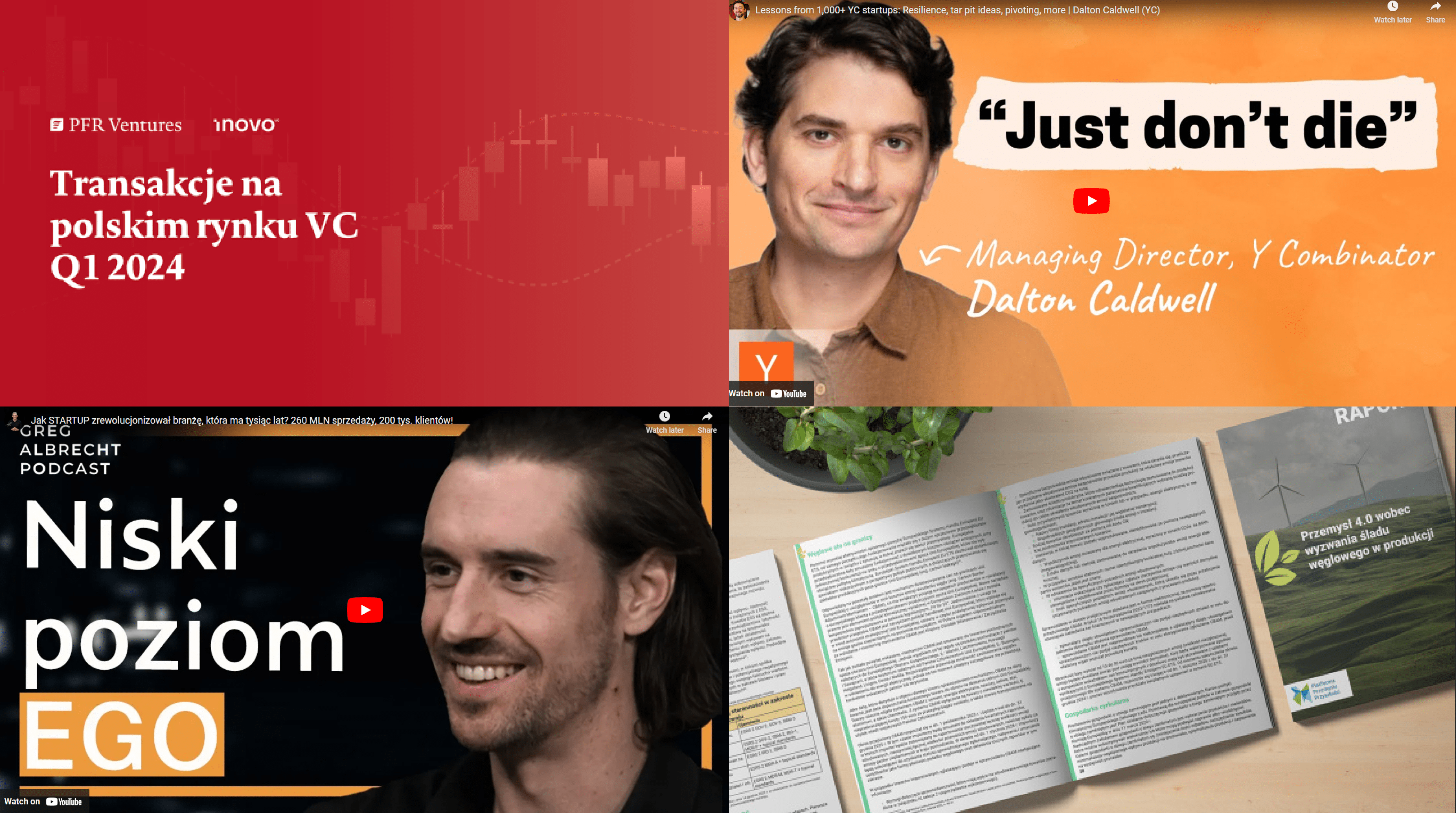 #PolecajkiMS cz.2: 45 książek dla startupowców, transakcje na polskim rynku VC Q1 2024, lekcje od 1000+ startupów YC