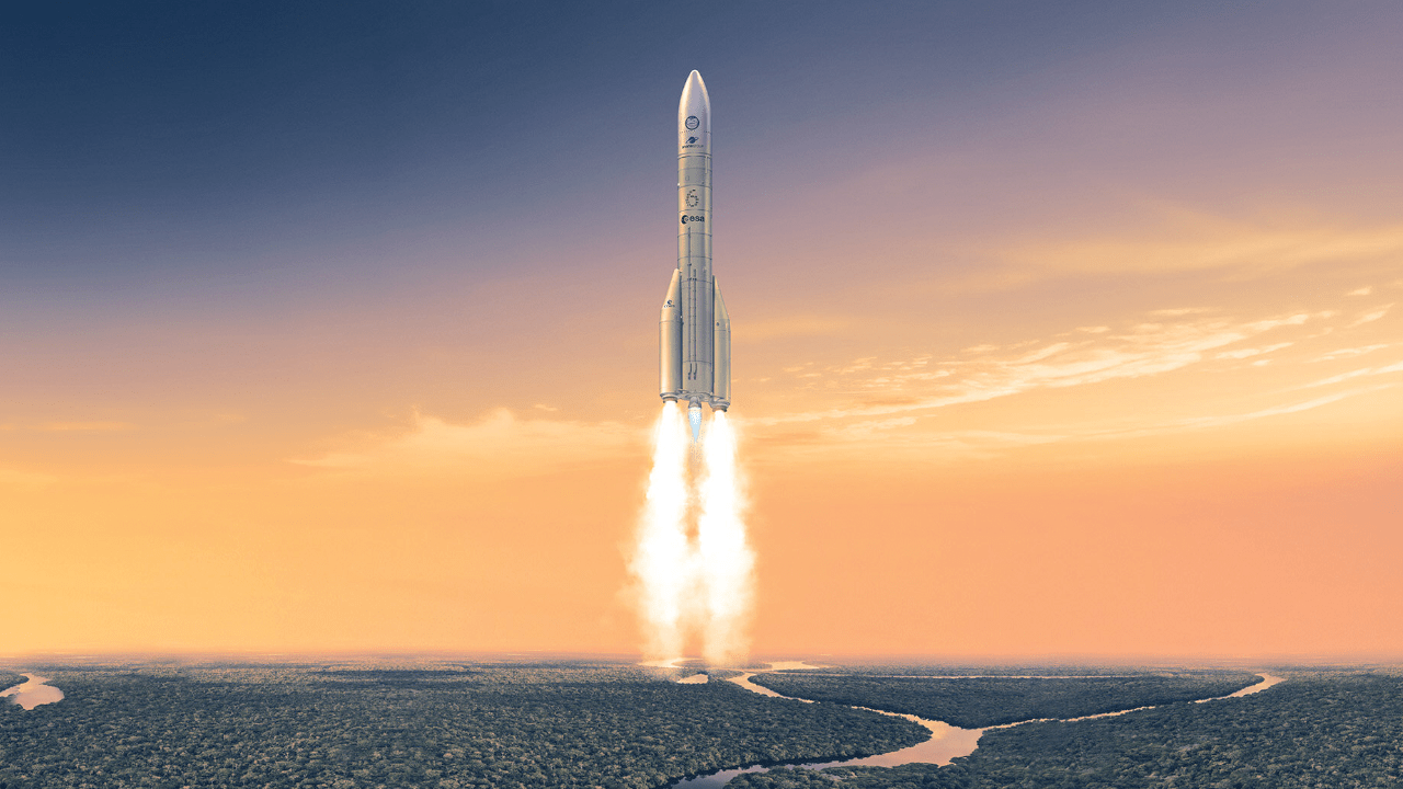 Zoom na kosmos: największa w Europie rakieta Ariane 6 na orbitę poleci z kamerami Scanway